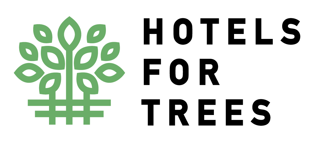 Hotels For Trees Logo Blanco Logo