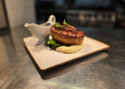 Steak, Onion and Guinness Pie