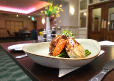 Chicken Dinner in the main restaurant