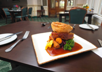 Slow Cooked Pork Belly Dinner