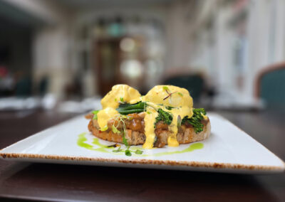 Weekday Lunch Poached Eggs